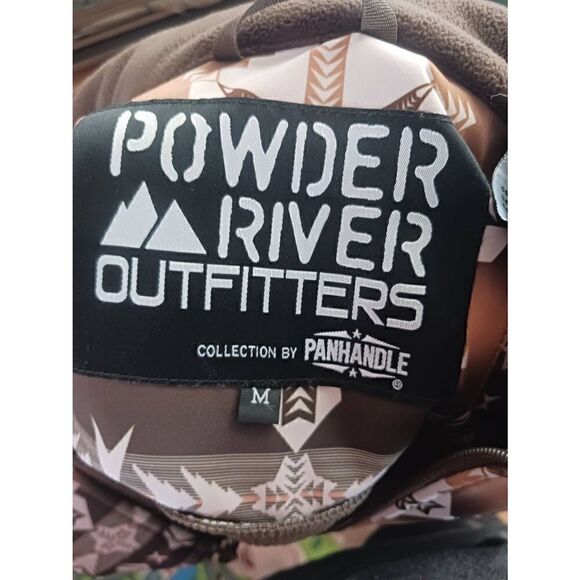 Powder river outfitters outer layer southwestern ski outer layer packable hood p - Picture 4 of 4